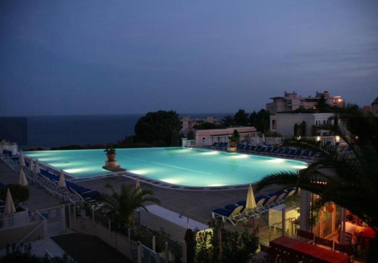 Exceptionnel Sur Cannes Vue Mer Piscine Exterior photo