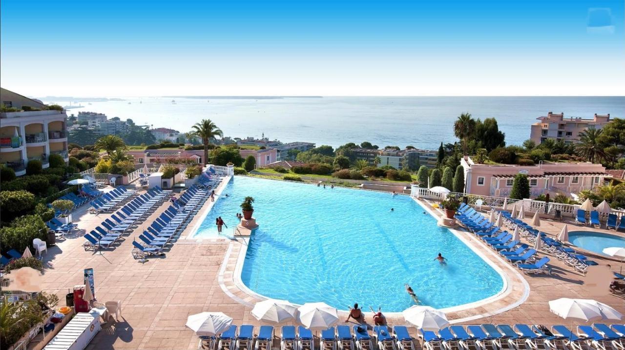 Exceptionnel Sur Cannes Vue Mer Piscine Exterior photo